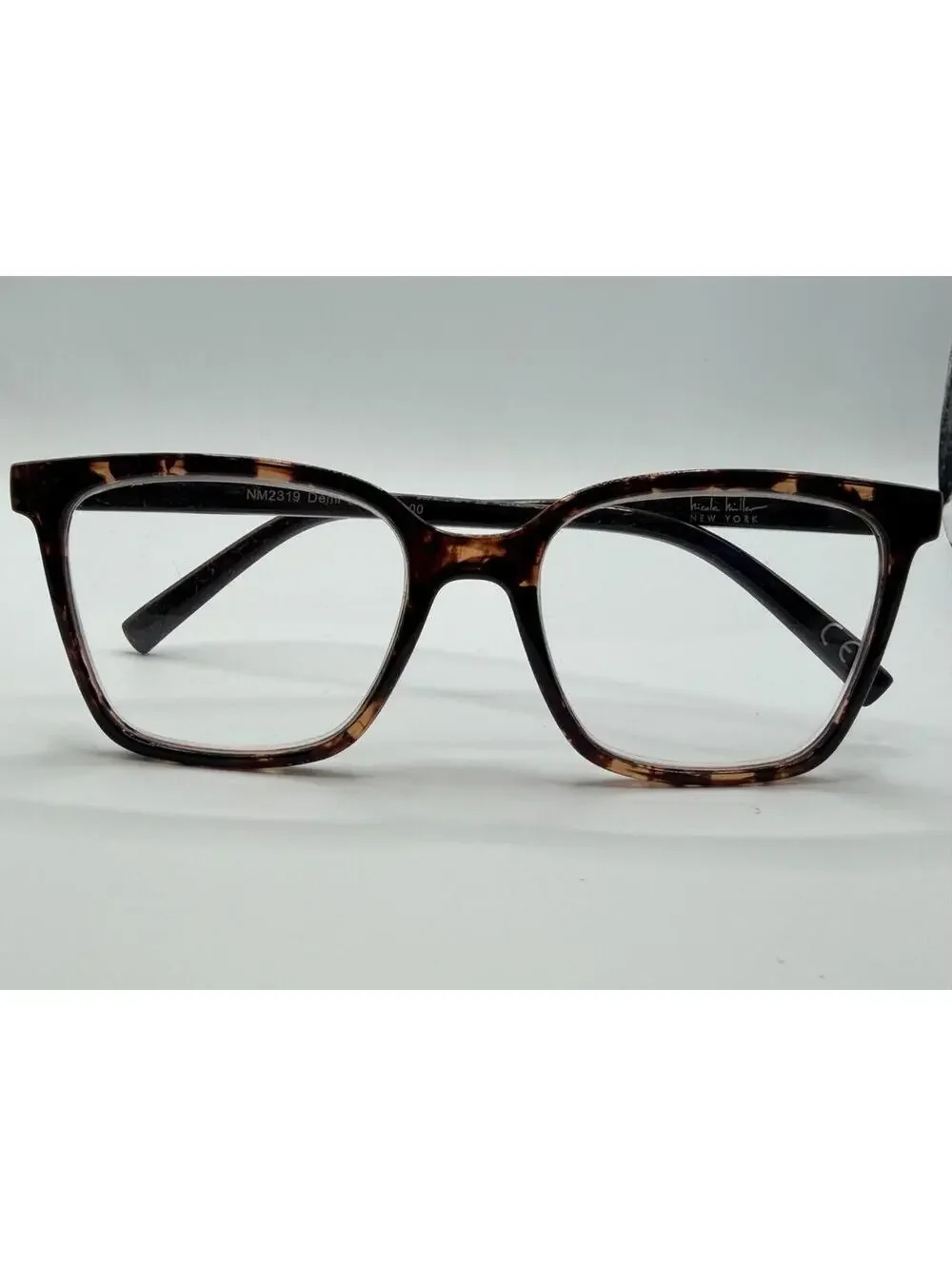 Nicole Miller New York NM2319 Demi‎ Brown +2.00 Reading Glasses Readers Women